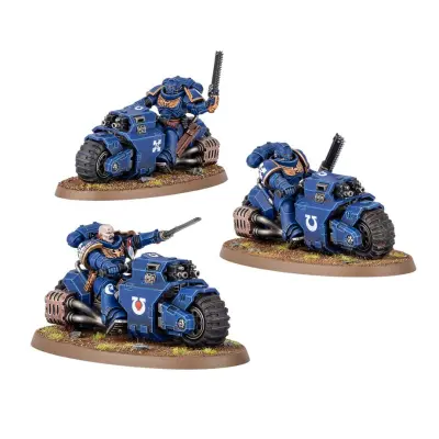 Outrider squad, space marines, warhammer 40k, games workshop, model 48-112